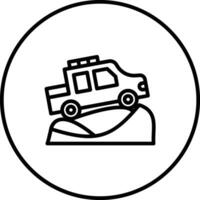 Desert Safari Vector Icon