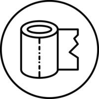 Tissue Roll Vector Icon