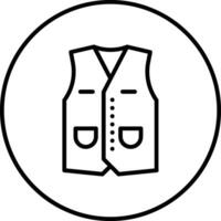 Vest Vector Icon