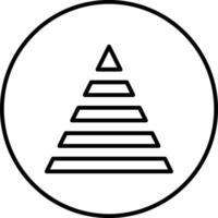 Pyramid Vector Icon