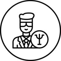 Psychologist Vector Icon