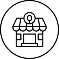 icono de vector de restaurante