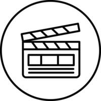 Clapperboard Vector Icon