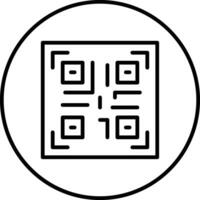 QR Code Vector Icon