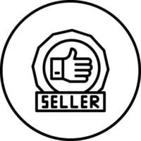 Best Seller Vector Icon