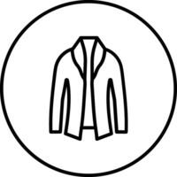 Business Coat Vector Icon