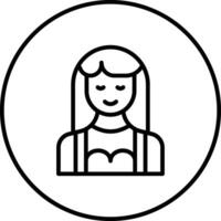 Actress Vector Icon