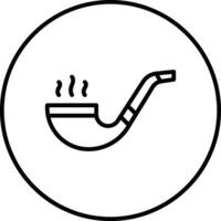 Smoking Pipe Vector Icon