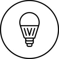 Led Lamp Vector Icon