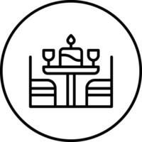 Birthday Table Vector Icon