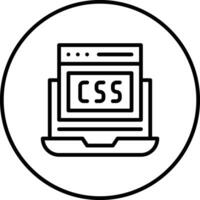 CSS Code Vector Icon