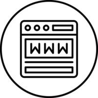 Website Vector Icon