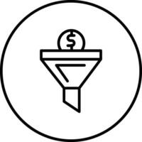 Sale Funnel Vector Icon