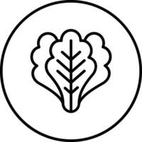 Lettuce Vector Icon