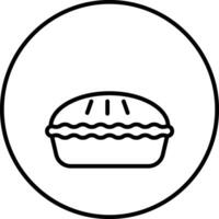 Pie Vector Icon