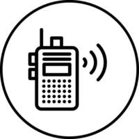 Walkie Talkie Vector Icon