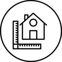 House Plan Vector Icon