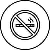 No Smokeing Area Vector Icon