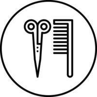 Hairdresser Vector Icon