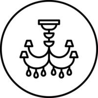 Cahndelier Vector Icon
