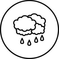 Cloudy Weather Vector Icon