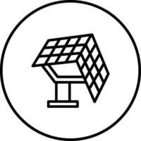 Solar Panel Vector Icon