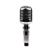 AI generated Microphone isolated on transparent background png