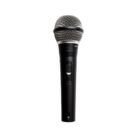 AI generated Microphone isolated on transparent background png