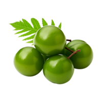 AI generated Neem fruit isolated on transparent background png