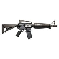 AI generated Weapon isolated on transparent background png