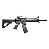 AI generated Weapon isolated on transparent background png