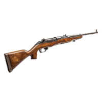 AI generated M1 garand isolated on transparent background png