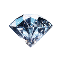 ai generiert Diamant png isoliert auf transparent Hintergrund