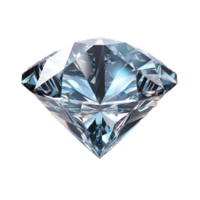 ai gegenereerd diamant PNG geïsoleerd Aan transparant achtergrond