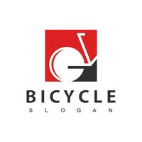 Bicycle logo concept icon vector, Fast bicycle logo vector