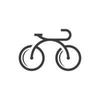 Bicycle logo concept icon vector, Fast bicycle logo vector