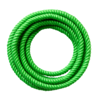 AI generated A plastic rope png isolated on transparent background