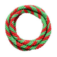 AI generated A plastic rope png isolated on transparent background