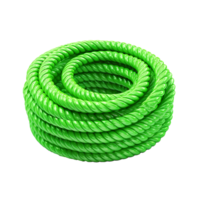 AI generated A plastic rope png isolated on transparent background