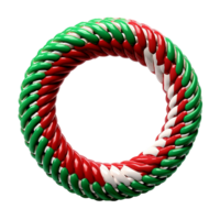 AI generated A plastic rope png isolated on transparent background