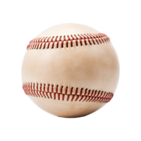AI generated Baseball isolated on transparent background png