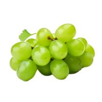 AI generated Green shine muscat grape png isolated on transparent background