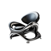 AI generated Modern chair png isolated on transparent background