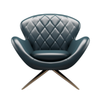ai generato moderno sedia png isolato su trasparente sfondo