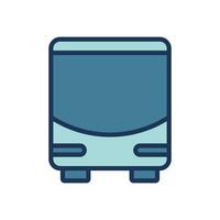 bus icon symbol vector template