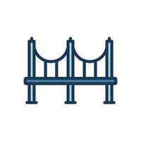 bridge icon symbol vector template