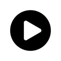 play button icon symbol vector template