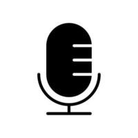 microphone icon symbol vector template