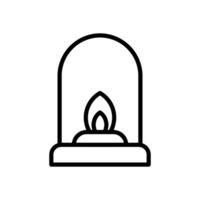 Lantern Icon Vector Design Template