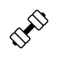 Dumbbell Icon Vector Design Template